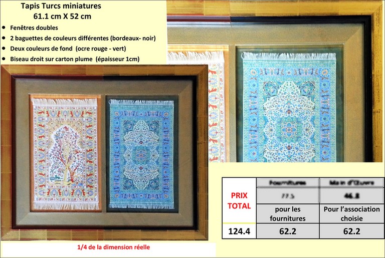 Tapis Turcs miniatures
