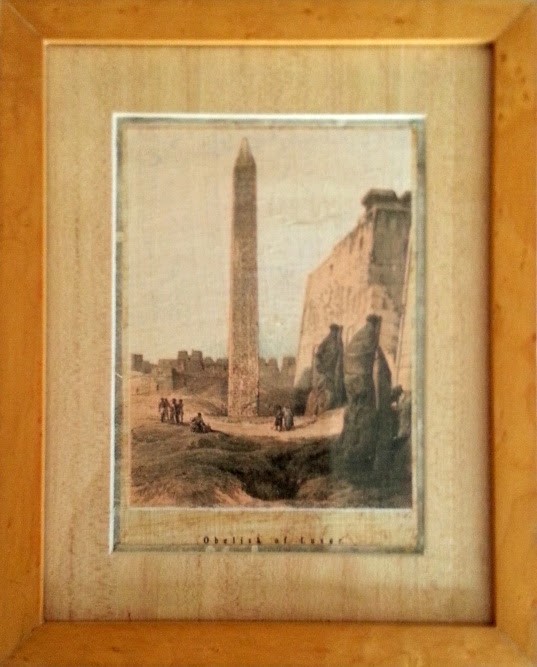 Papyrus - obelisque de Louxor